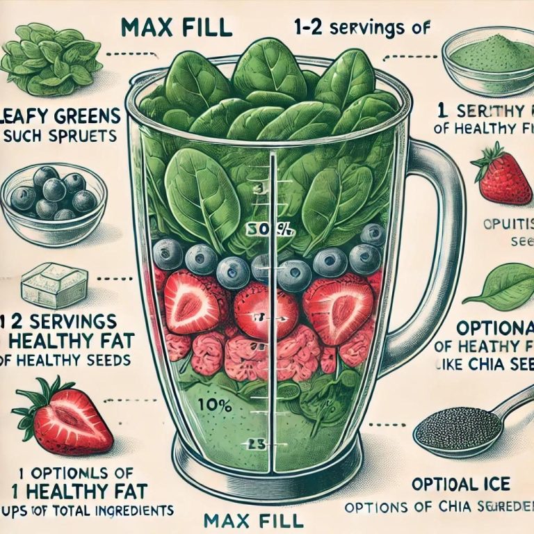 L ordre des aliments dans le blender