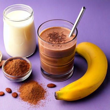 Recette Smoothie Peanuts Chocolat